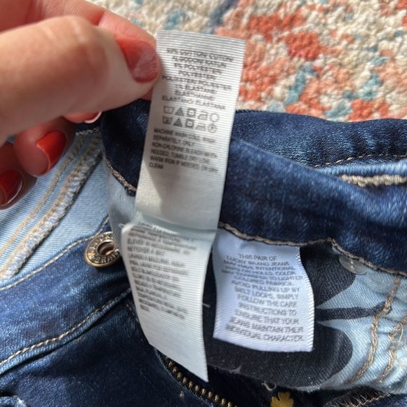 Lucky brand jeans size 0/25 - Picture 4 of 4
